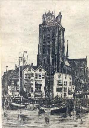 Marius Johannes Janssen - B364-1, Dom te Dordrecht verkocht voor € 60!