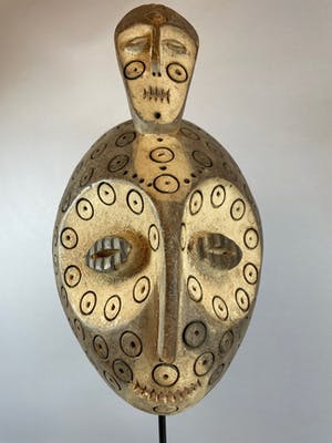 Lega - 211158 RARE African Lega Bwami Twin mask - Congo. kopen? Bied vanaf 45!