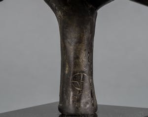 Evert van Hemert - Bronzen beeld: ochtend rit kopen? Bied vanaf 1450!