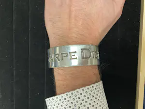 Zilveren Armband “Carpe Diem” kopen? Bied vanaf 150!