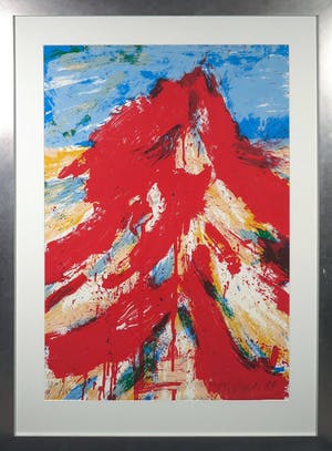 Jan Cremer - Zeefdruk, Altai - Ingelijst (Groot) kopen? Bied vanaf 300!