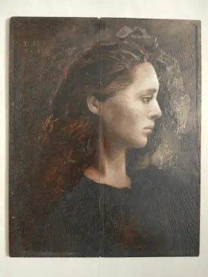 Ellis Tertoolen - Klassiek damesportret in profiel kopen? Bied vanaf 250!