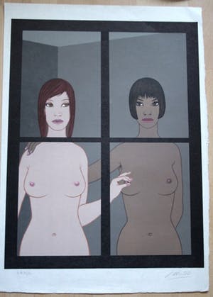 Felix Labisse - Les adieux de Fontainebleau - Handgesigneerde lithografie kopen? Bied vanaf 95!