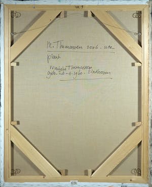 Marieke Thomassen - Acryl op doek, Plant (Groot) kopen? Bied vanaf 1!