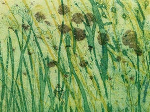 Michel van Overbeeke - kleurenets - 'In memoriam' - 1973 kopen? Bied vanaf 90!