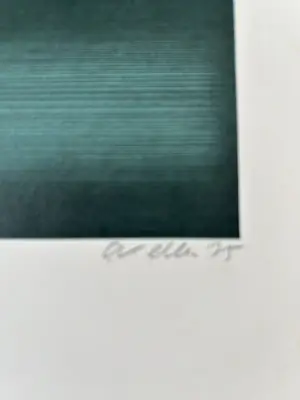 Claudia Keller - Turquoise landschap kopen? Bied vanaf 50!