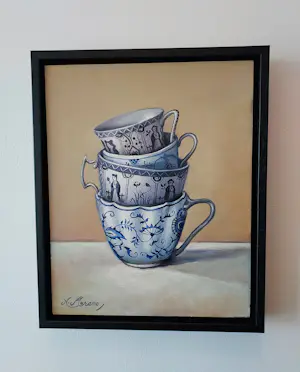 Alfonso Moreno - Gestapelde Chinese kopjes kopen? Bied vanaf 179!