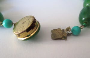 Curiosa - Art nouveau ketting, armband en broche van bakeliet kopen? Bied vanaf 1!