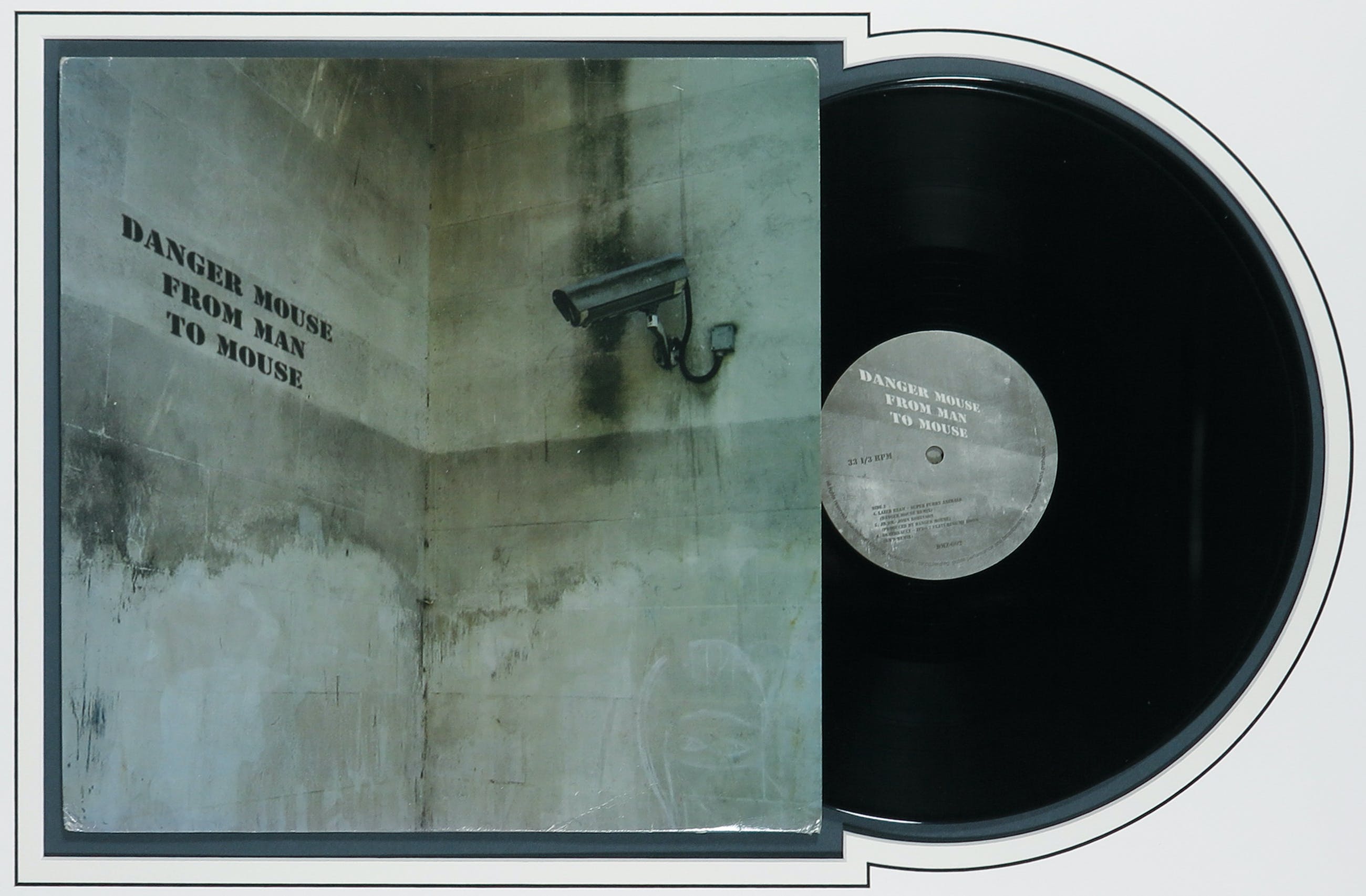 【banksy】Danger Mouse「From Man To Mouse」 DANGER MOUSE - FROM MAN TO MOUSE [2LP Coloured Vinyl