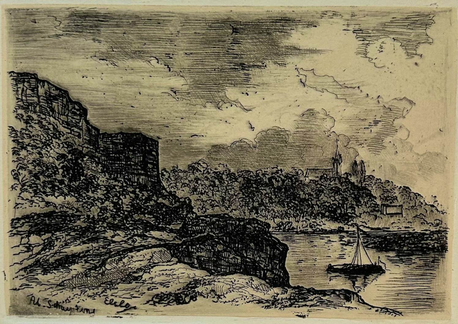 Theodoor Schaepkens - Rotsen, rotsen, rotsen (zeven etsen) kopen? Bied vanaf 50!