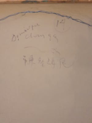 Dominique Chan - Compositie met vis kopen? Bied vanaf 1!