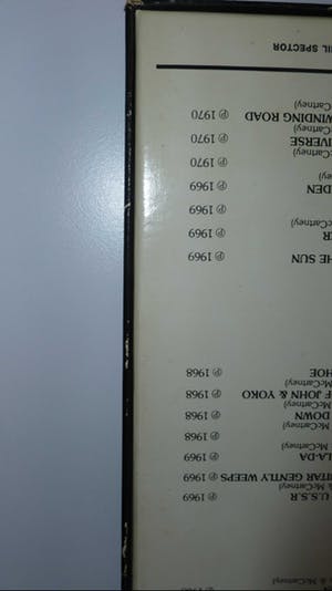 The Beatles - 1962 tot 1970 kopen? Bied vanaf 50!