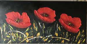 Gena - Poppies verkocht voor € 250!