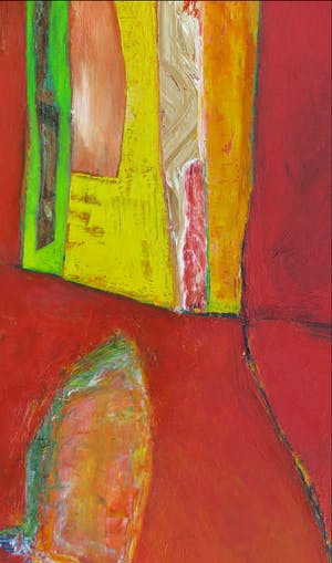 Rik Berkhout - Olieverf op doek, De vogel (Zeer groot) kopen? Bied vanaf 150!