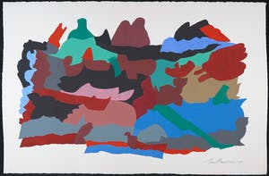 Henri Plaat - Gouache op papier, Zonder titel (Groot) kopen? Bied vanaf 1!