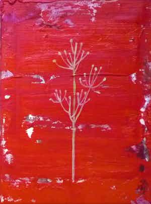 Irene van den Bos - Red plant verkocht voor € 45!