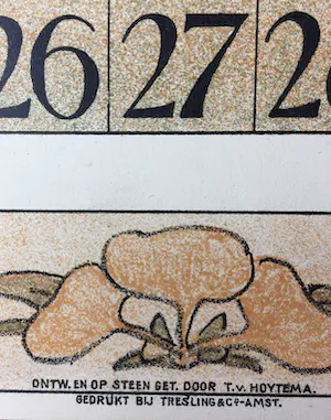 Theo van Hoytema - Steendruk, hoenders kopen? Bied vanaf 20!