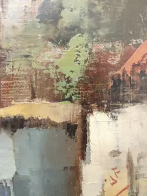 Charles Petit - Stadsgezicht Parijs met zicht op de Sacré-Cœur baseliek in Montmartre kopen? Bied vanaf 80!