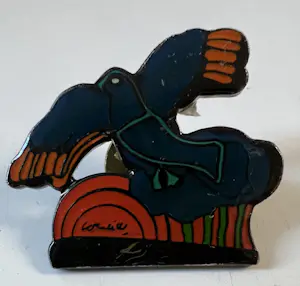 Corneille - Philips Scheermesspeld in kleur 1996 + Blauwe Vogel pin kopen? Bied vanaf 1!