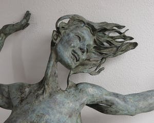 Jan Asselbergs - Bronzen tuinbeeld, Vrouwfiguur (Groot!) kopen? Bied vanaf 2750!