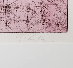 Yoka Voorbach - Ets, Het middelpunt van niets? (Groot) kopen? Bied vanaf 1!