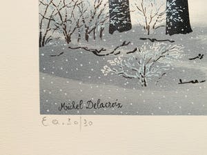 Michel Delacroix - La Chasse d'Hiver kopen? Bied vanaf 40!