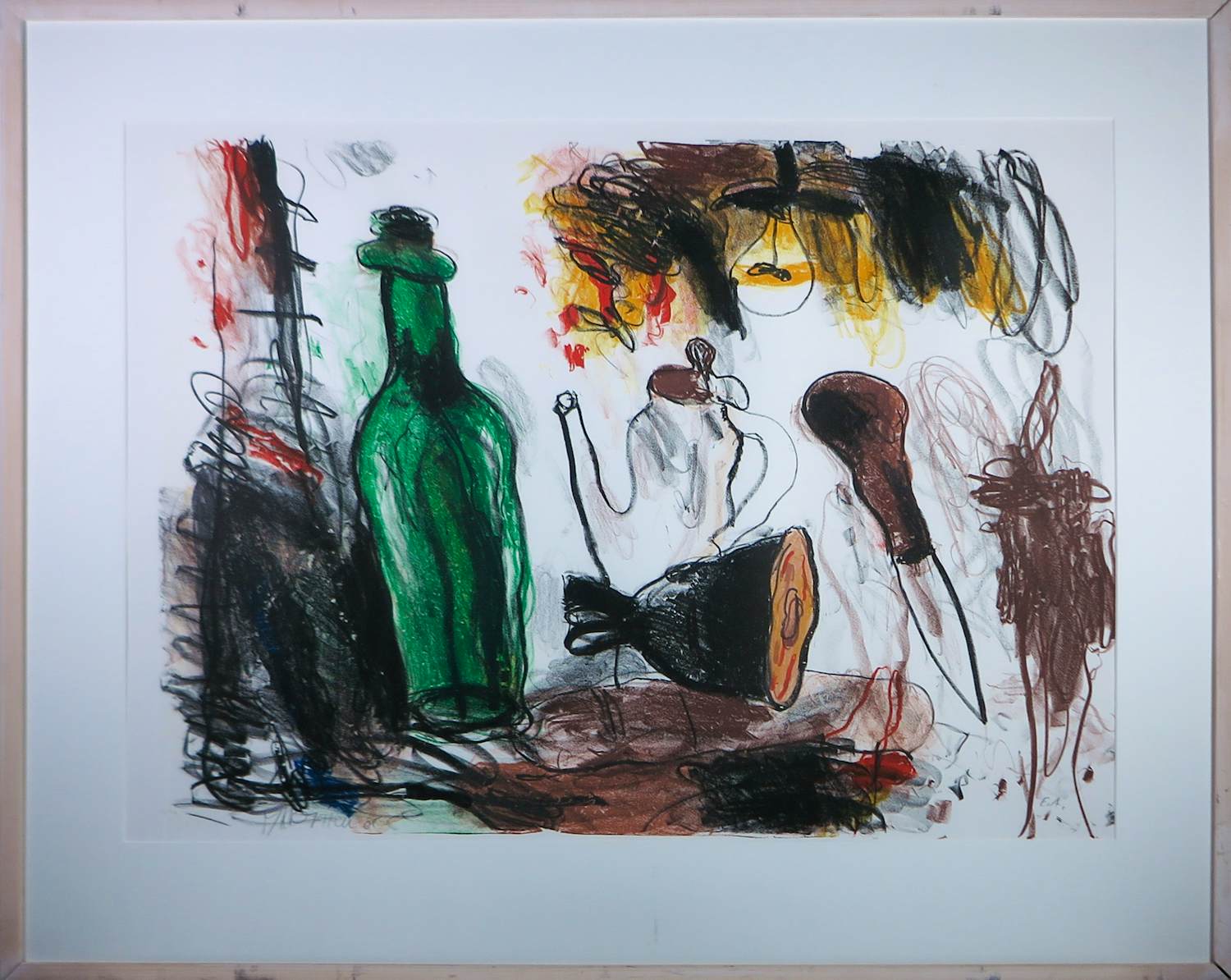 Anton Martineau - Litho, Stilleven - Ingelijst kopen? Bied vanaf 75!