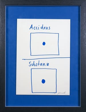 A.R. Penck - Zeldzame, handgesigneerde litho, Accidens Substanz kopen? Bied vanaf 1!