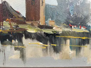 Jan Kelderman - Dorpsgezicht. kopen? Bied vanaf 100!