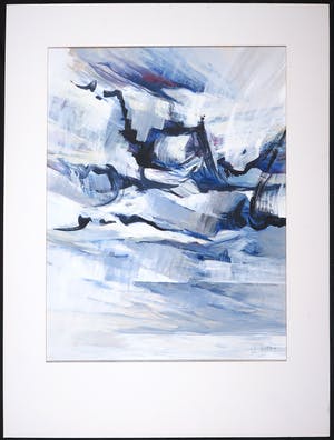Wim Vellekoop - Gouache, Zonder titel kopen? Bied vanaf 1!