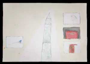 Mihajlo Petkovic - Lot van twee schilderijen in gemengde techniek kopen? Bied vanaf 1!