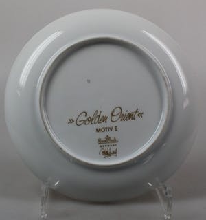 Rosenthal - Bjorn Wiinblad, porseleinen bord Golden Orient kopen? Bied vanaf 12!