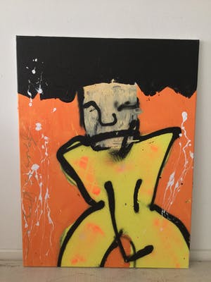 Espen Hagen - Golfer Oranje - Inclusief COA kopen? Bied vanaf 130!