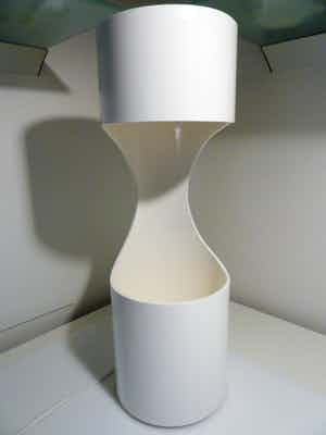 Niet of onleesbaar gesigneerd - Design tafellamp NEBU 70’s naar ontwerp van Erik van Buijtenen. verkocht voor € 1!