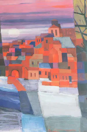 Ton Schulten - Ton Schulten - zeefdruk - titel niet bekend kopen? Bied vanaf 175!