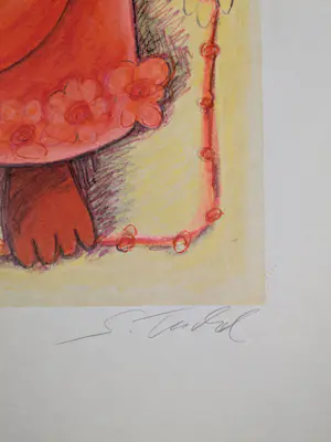 Sabine Tuchel - vrouw artist proof kopen? Bied vanaf 39!