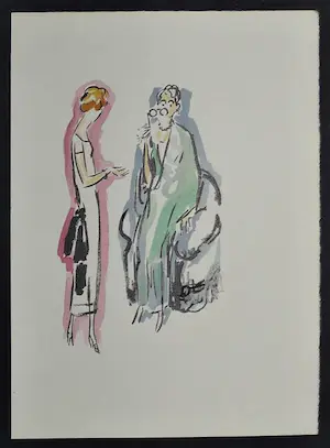 Kees van Dongen - Pochoir uit La Garconne 1925 kopen? Bied vanaf 175!