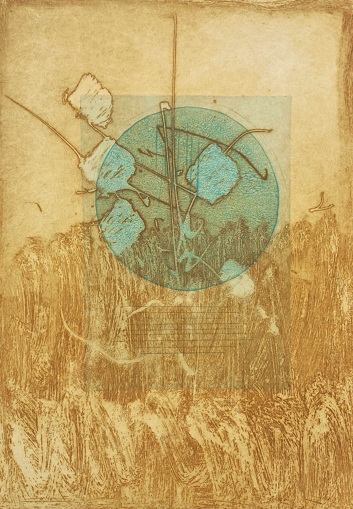 AcheterJan Montyn - Zonneplanten, aquatint ets? Enchérissez de 95!