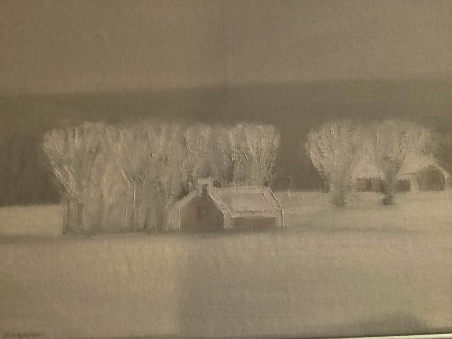 Jan Hoogsteyns - Winterlandschap kopen? Bied vanaf 200!