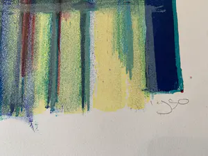 Fenneke van der Elst - samenwerking met Marianne Aulman - Abstract Huis met Pilaar kopen? Bied vanaf 30!