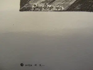 Jakop Slegt - off-set print uit 1965 kopen? Bied vanaf 1!