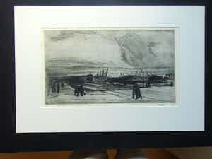 Albert Neuhuys - HAVENGEBIED ROTTERDAM 1927 verkocht voor € 45!