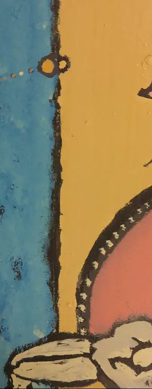 Jaap Stellaart - Olieverf op board, De zwanenzang van de draak - Ingelijst (Groot) kopen? Bied vanaf 150!