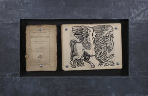 Jan Bollaert - Gemengde techniek op boek, Besloten tijd - Ingelijst kopen? Bied vanaf 1!