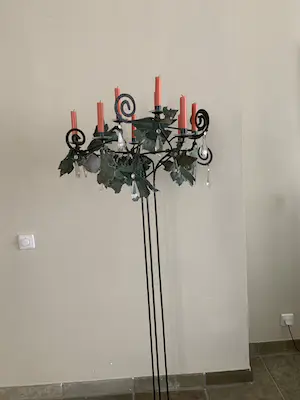 Maroeska Metz - Smeedijzeren kandelaar kopen? Bied vanaf 165!