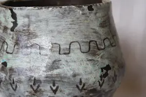 Niet of onleesbaar gesigneerd - Zeer Oude Islamitisch Urn Omstreeks 1800 kopen? Bied vanaf 1!