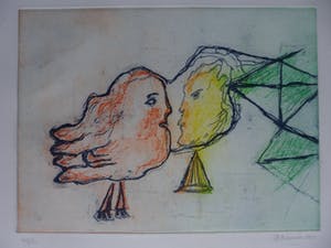 Hanny Ramaer - Ets, Zonder titel kopen? Bied vanaf 10!