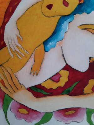 Jose Fernanda - Titel,,even stil,, handbewerkte ets no 3/10 gesign. kopen? Bied vanaf 15!