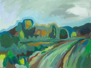 Ferd op de Coul - Gouache, Landschap - Ingelijst kopen? Bied vanaf 1!