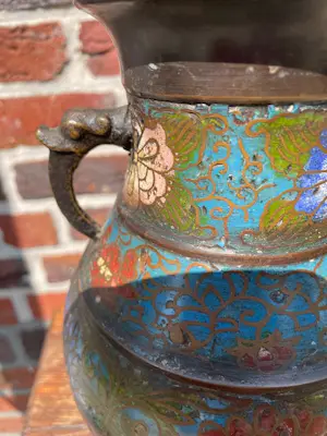 Buy Onbekend - Japanse Cloisonné vaas? Bid from 45!